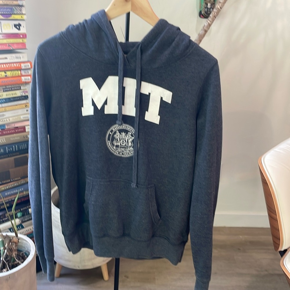 Grey MIT Hoodie sweatshirt